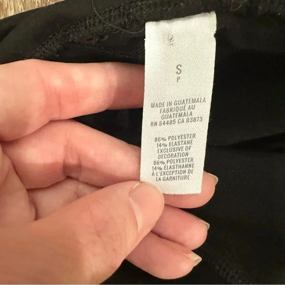 Aerie Black Chill. Play. Move High-Waisted Workout Leggings Size S GUC - Picture 6 of 7